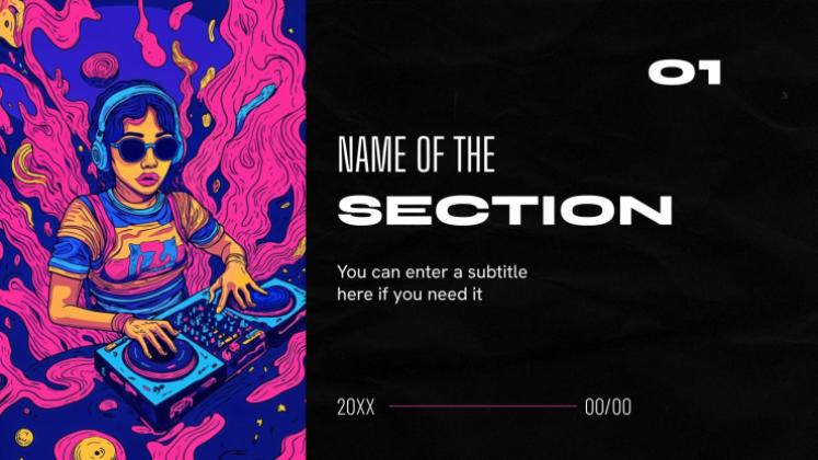 Music Festival presentation template 