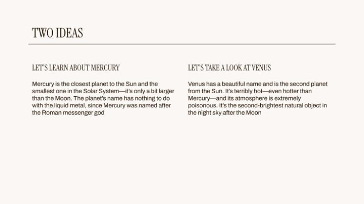 Plantilla de presentación Compañía de cacao caliente