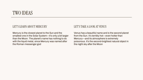 Plantilla de presentación Compañía de cacao caliente