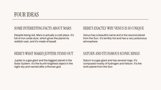 Plantilla de presentación Compañía de cacao caliente