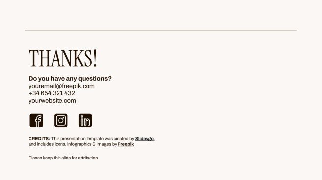 Plantilla de presentación Compañía de cacao caliente