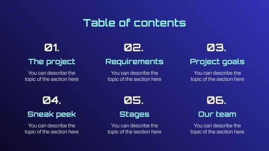 Proposition de projet sur le métavers virtuel Modèles de présentation
