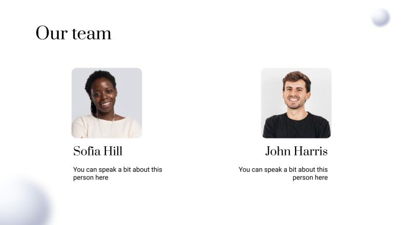 중소기업용 송장 테마 프레젠테이션 템플릿