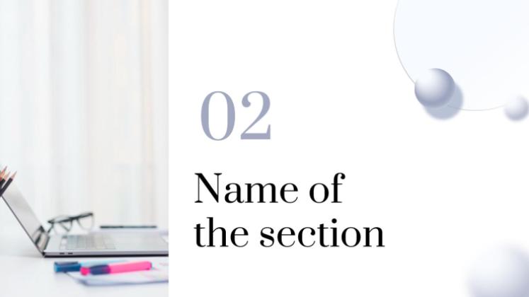 중소기업용 송장 테마 프레젠테이션 템플릿