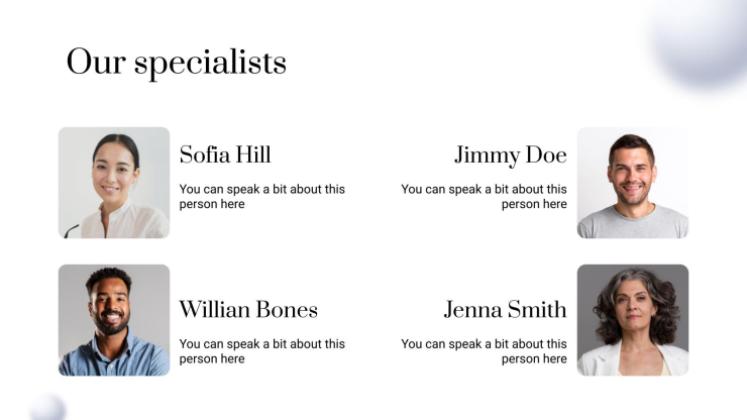 중소기업용 송장 테마 프레젠테이션 템플릿