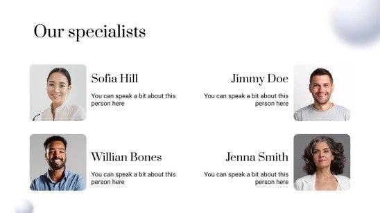 중소기업용 송장 테마 프레젠테이션 템플릿