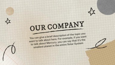 Campagne marketing avec une esthétique d'arrière-plan à texture vieillie Modèles de présentation