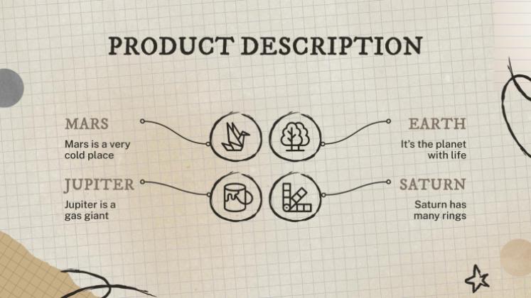Campagne marketing avec une esthétique d'arrière-plan à texture vieillie Modèles de présentation