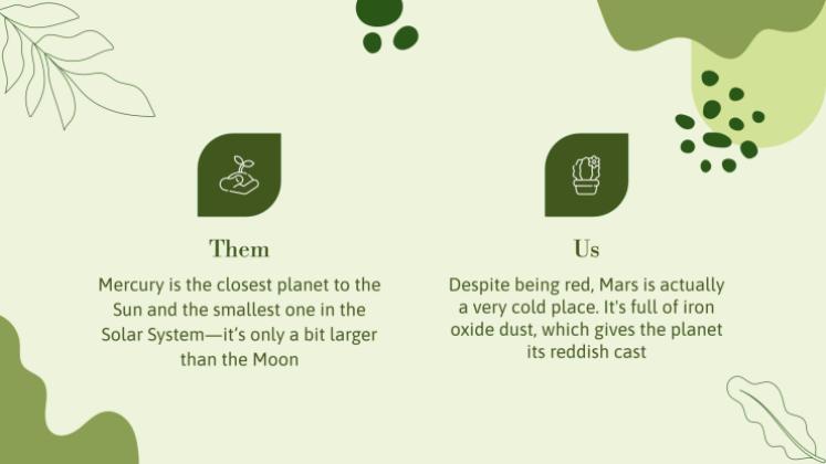 허브 가게 사업 계획서 프레젠테이션 템플릿