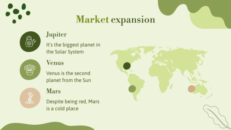 허브 가게 사업 계획서 프레젠테이션 템플릿