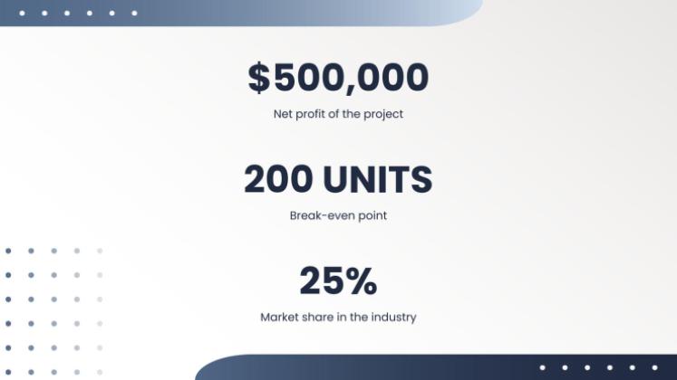 Industrielles Vorprojekt Präsentationsvorlage