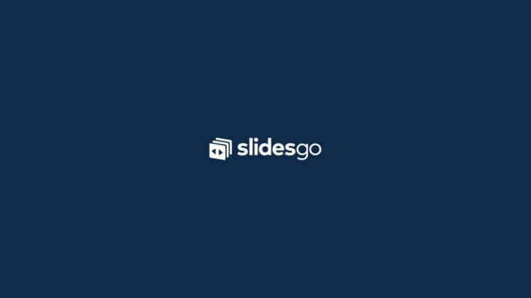 Modelo de apresentação Pitch deck de software multimídia