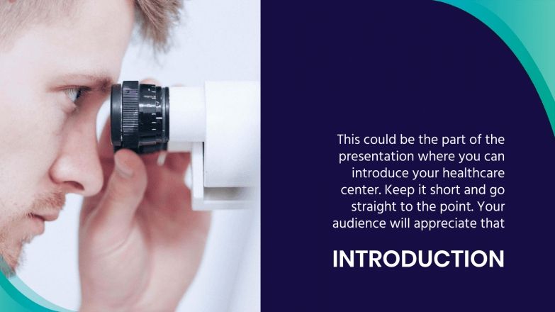 Ophthalmology Center Google Slides Theme PPT Template