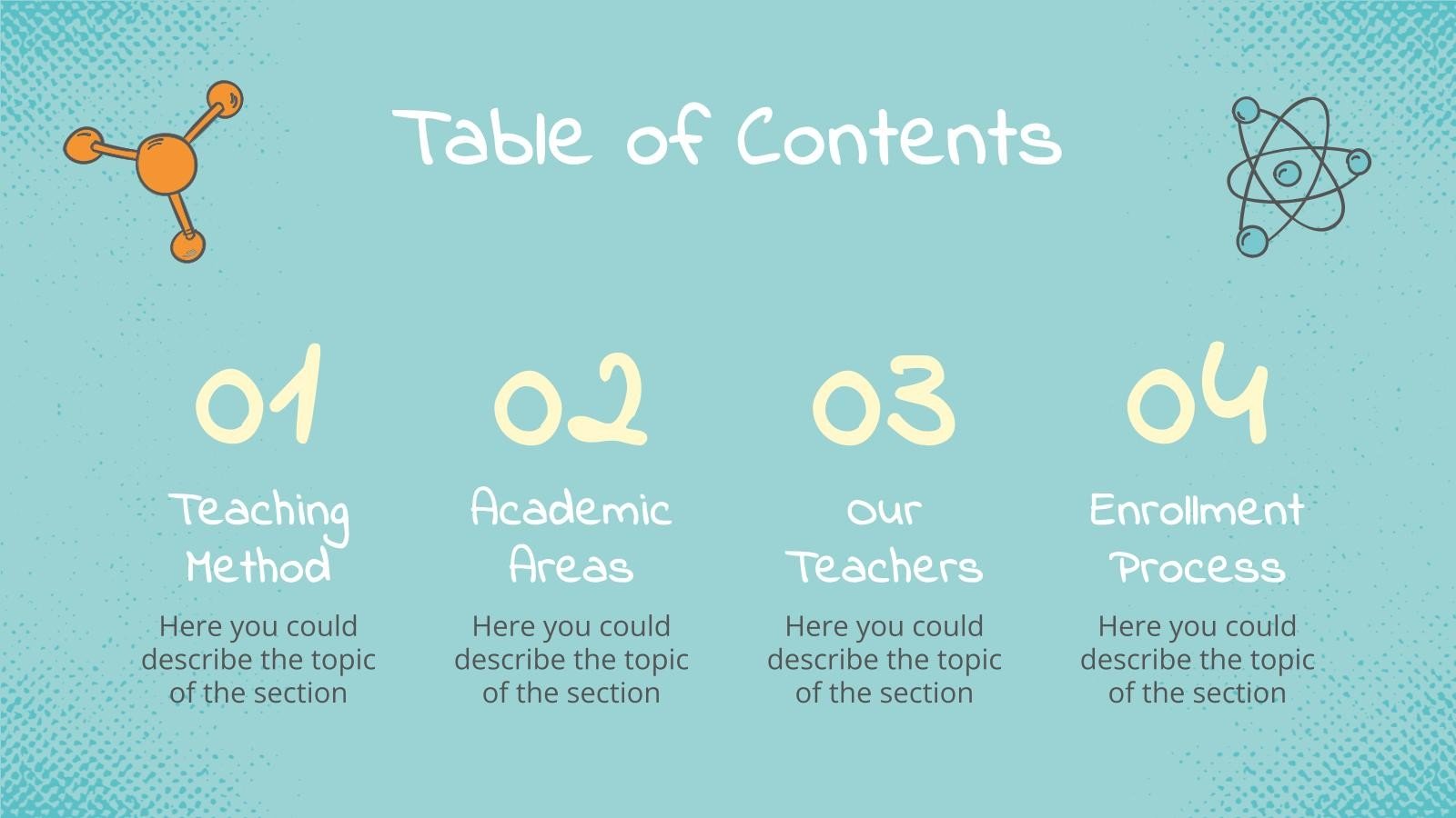 Science Education Center Google Slides and PPT presentation