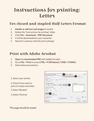 Modelo de apresentação Planilha para escrever contos altos