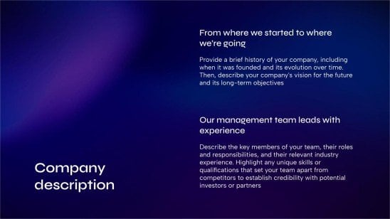 Tech Startup presentation template 