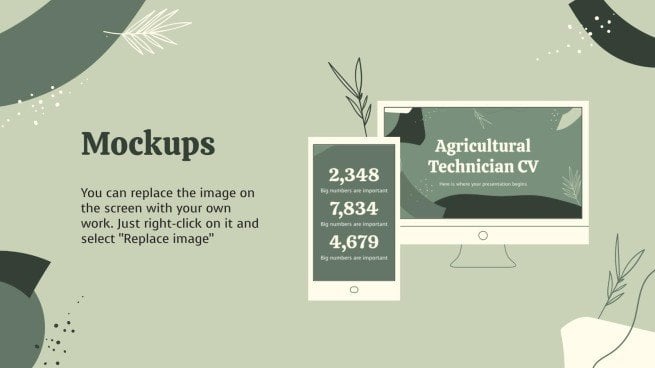 CV de technicien agricole Modèles de présentation