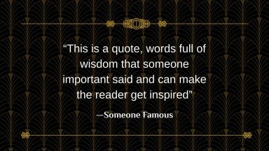 1930s presentation template 