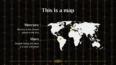 1930s presentation template 