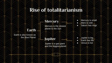 1930s presentation template 