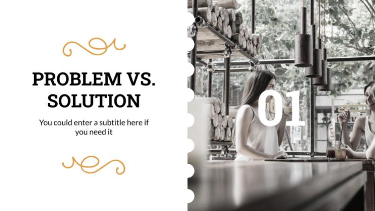 술집 피치 데크 채택하기 프레젠테이션 템플릿