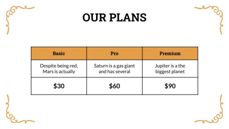 술집 피치 데크 채택하기 프레젠테이션 템플릿