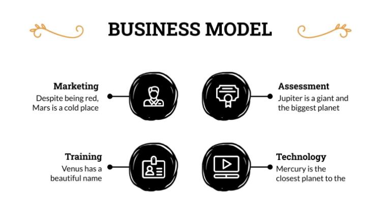 술집 피치 데크 채택하기 프레젠테이션 템플릿