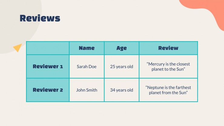 Teacher Newsletter presentation template