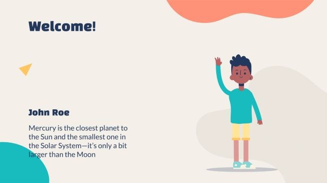 Modelo de apresentação Newsletter para docentes