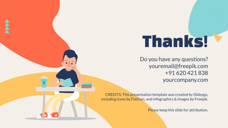 Teacher Newsletter presentation template