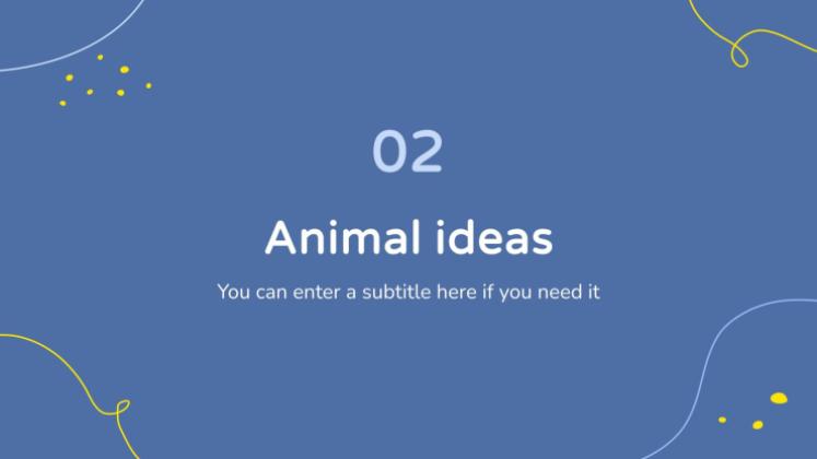 Faune marine en pâte à modeler pour les maternelles Modèles de présentation