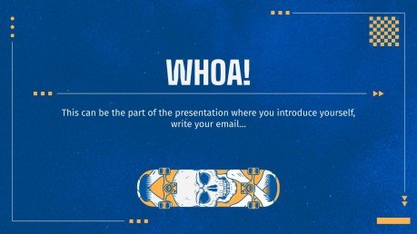 Mises à jour des produits de skate Modèles de présentation