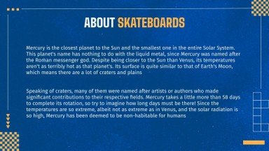 Mises à jour des produits de skate Modèles de présentation