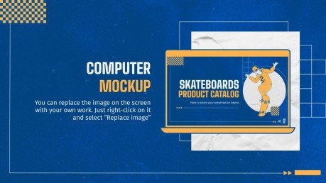 Mises à jour des produits de skate Modèles de présentation