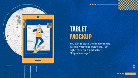 Mises à jour des produits de skate Modèles de présentation