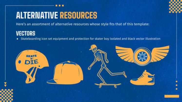 Mises à jour des produits de skate Modèles de présentation