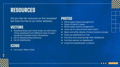 Mises à jour des produits de skate Modèles de présentation