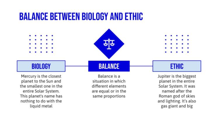 Plantilla de presentación Biología para Bachillerato: Bioética