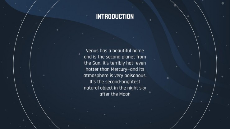 Solar System Lesson presentation template 