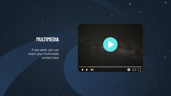 Solar System Lesson presentation template 