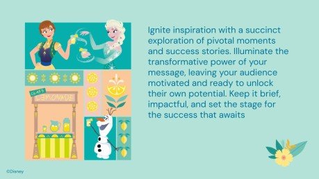 Été de La Reine des neiges Modèles de présentation