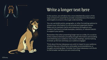 Modelo de apresentação Vilões da Disney