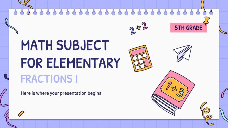 Free Math Google Slides themes and PowerPoint templates