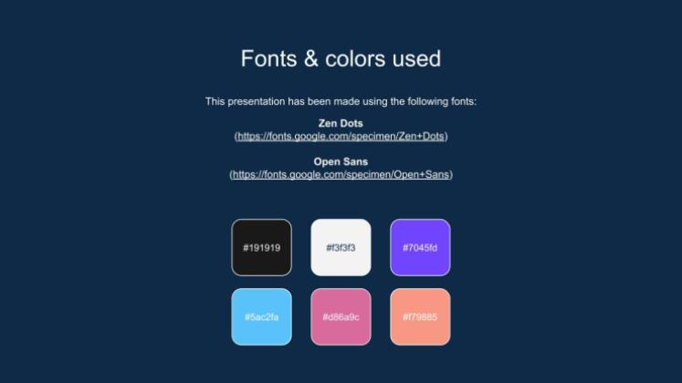 Gradient Colorful Pitch Deck presentation template 