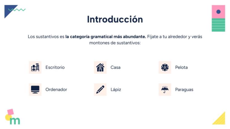 Noms individuels et collectifs Modèles de présentation