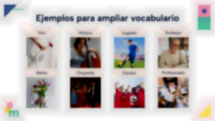 Noms individuels et collectifs Modèles de présentation