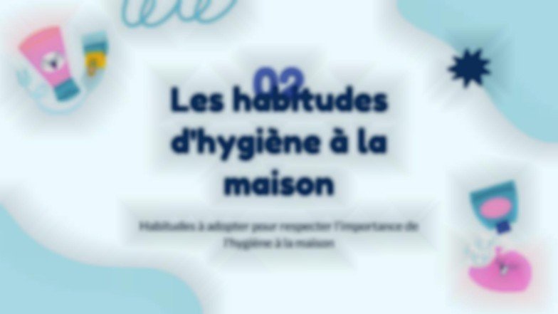 L'importance de l'hygiène personnelle Modèles de présentation