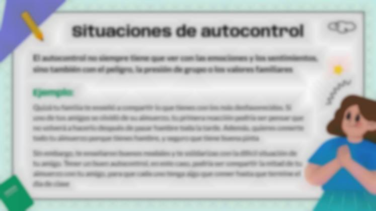 Plantilla de presentación Serie de habilidades para la vida para niños 1: Conócete a ti mismo