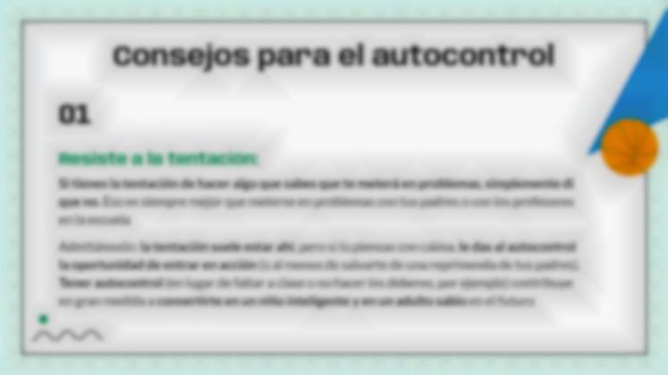 Plantilla de presentación Serie de habilidades para la vida para niños 1: Conócete a ti mismo