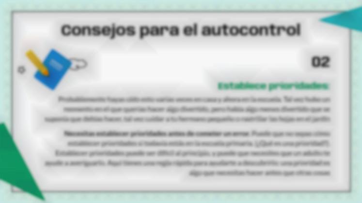 Plantilla de presentación Serie de habilidades para la vida para niños 1: Conócete a ti mismo